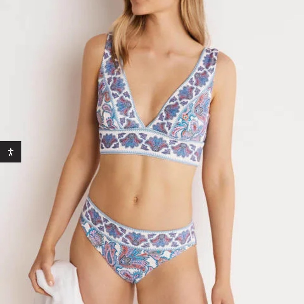 NWT paisley boden bikini